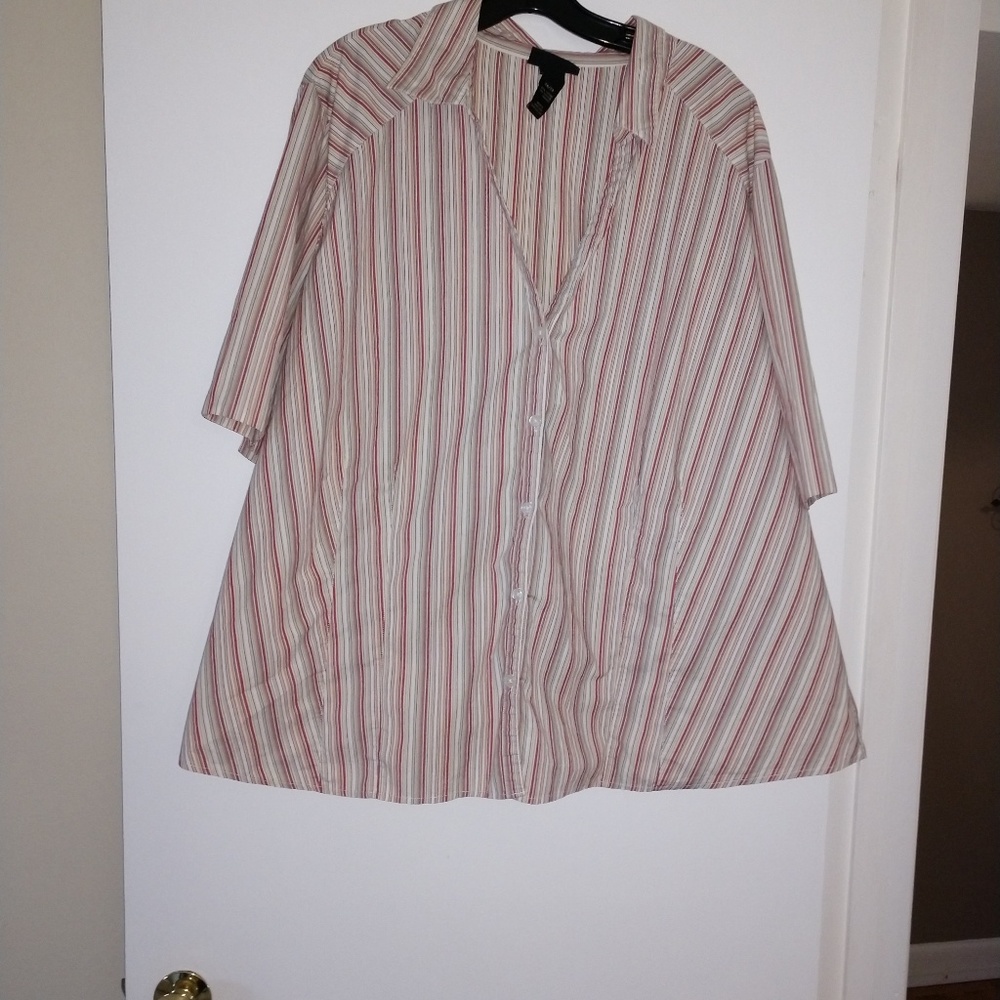 Lane Bryant Button-down Blouse sz 26/28w
